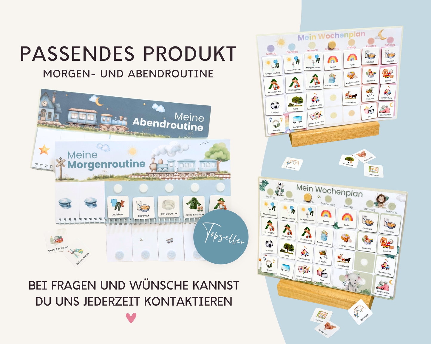 Haushaltsplan ZUG inkl. Symbolkarten