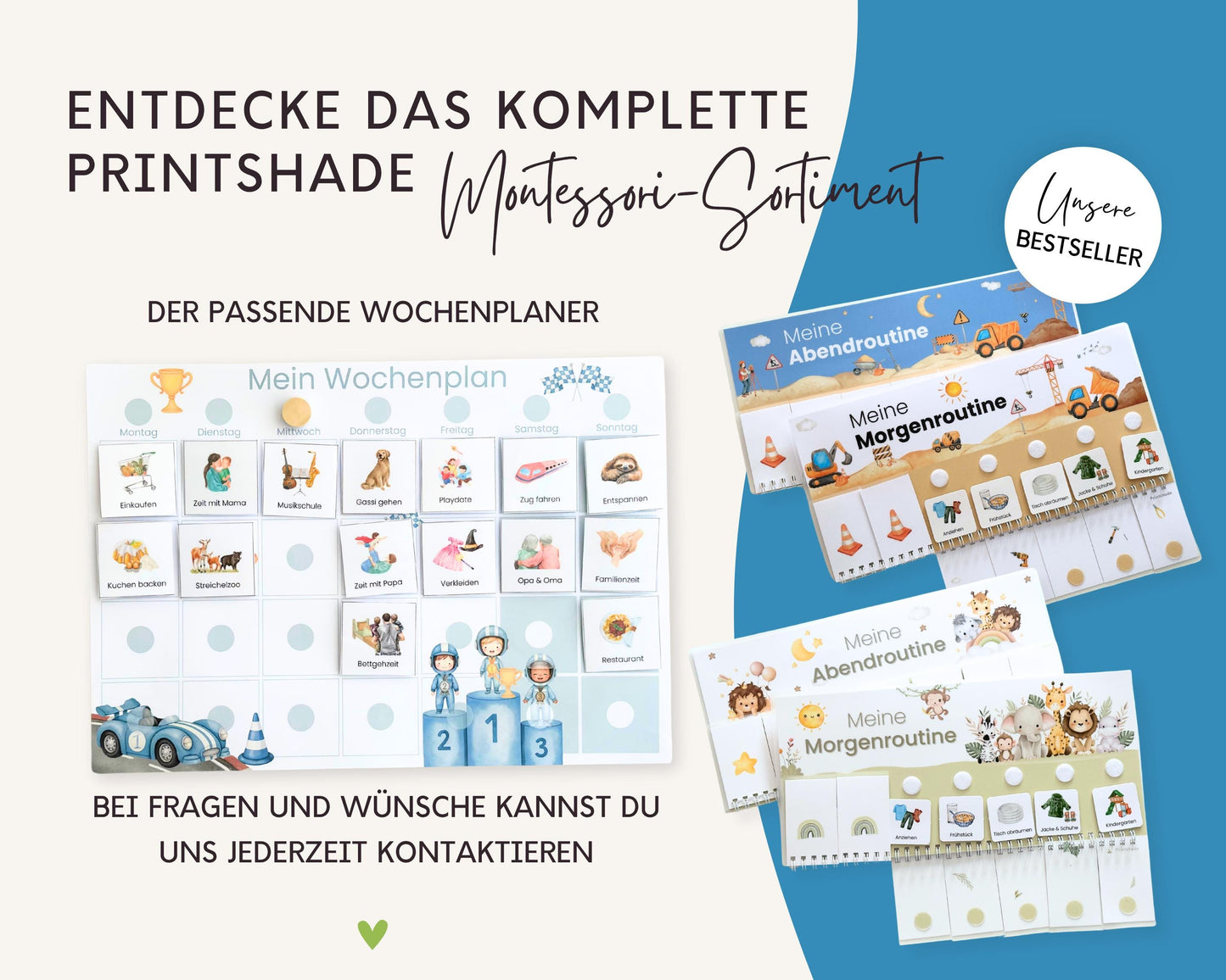 Routineplaner AUTOS inkl. Symbolkarten