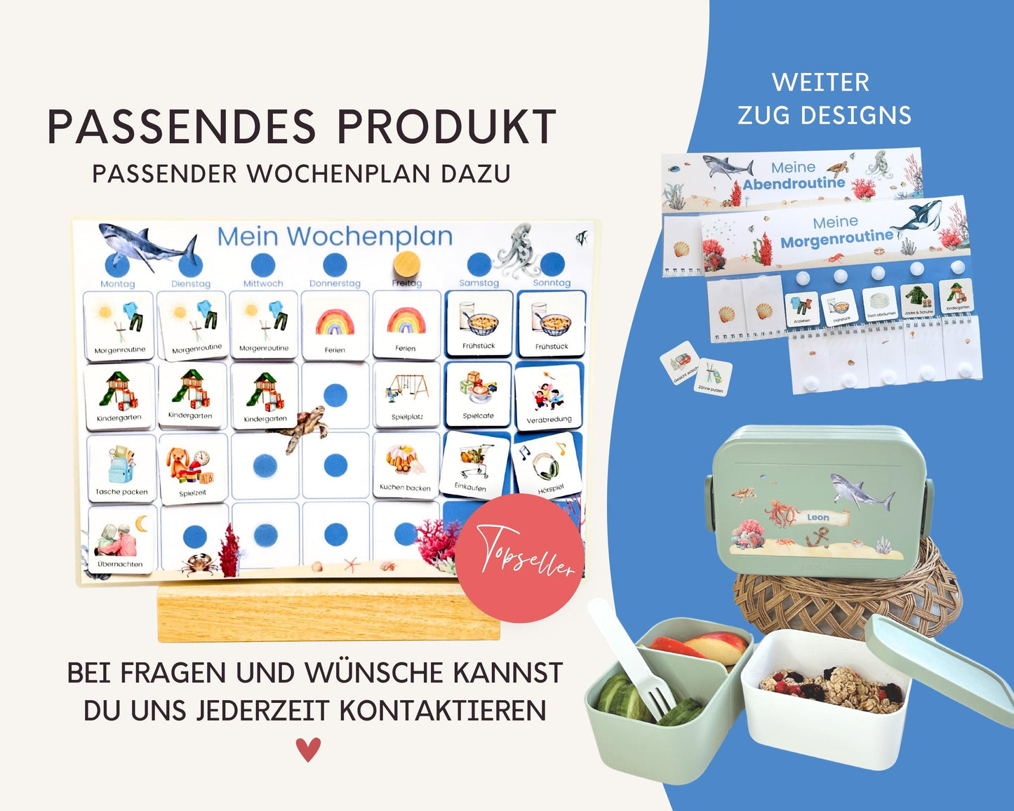 Wochenplaner Verlängerung MEER