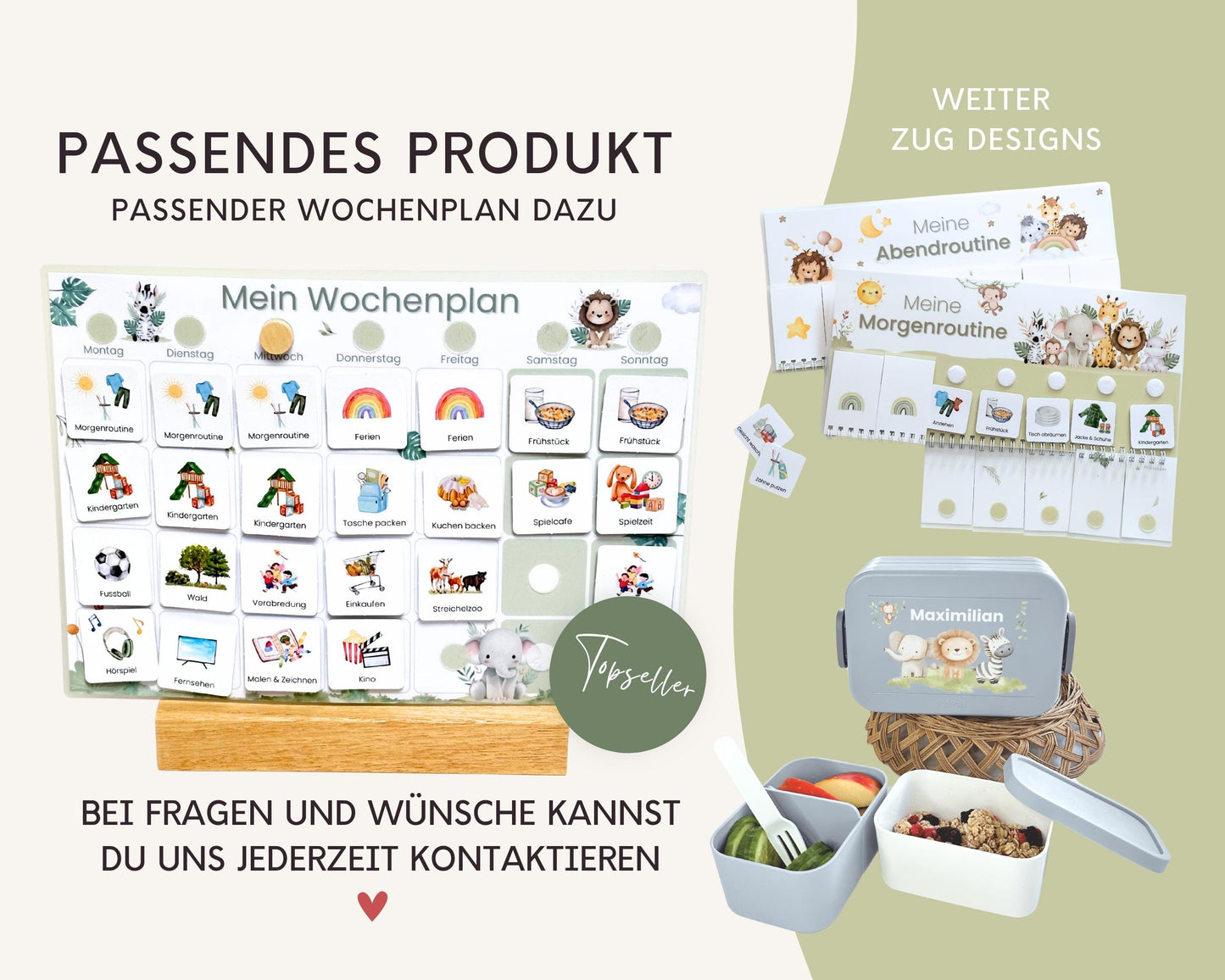 Wochenplaner Verlängerung SAFARI