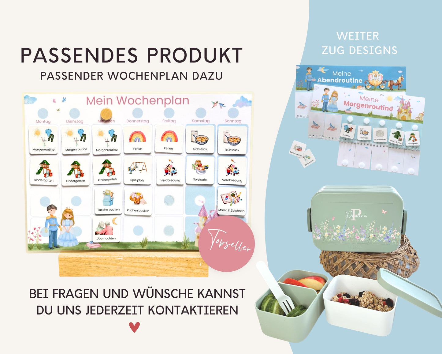 Wochenplaner Verlängerung CINDERELLA