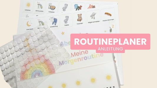 Routineplaner Bastelanleitung