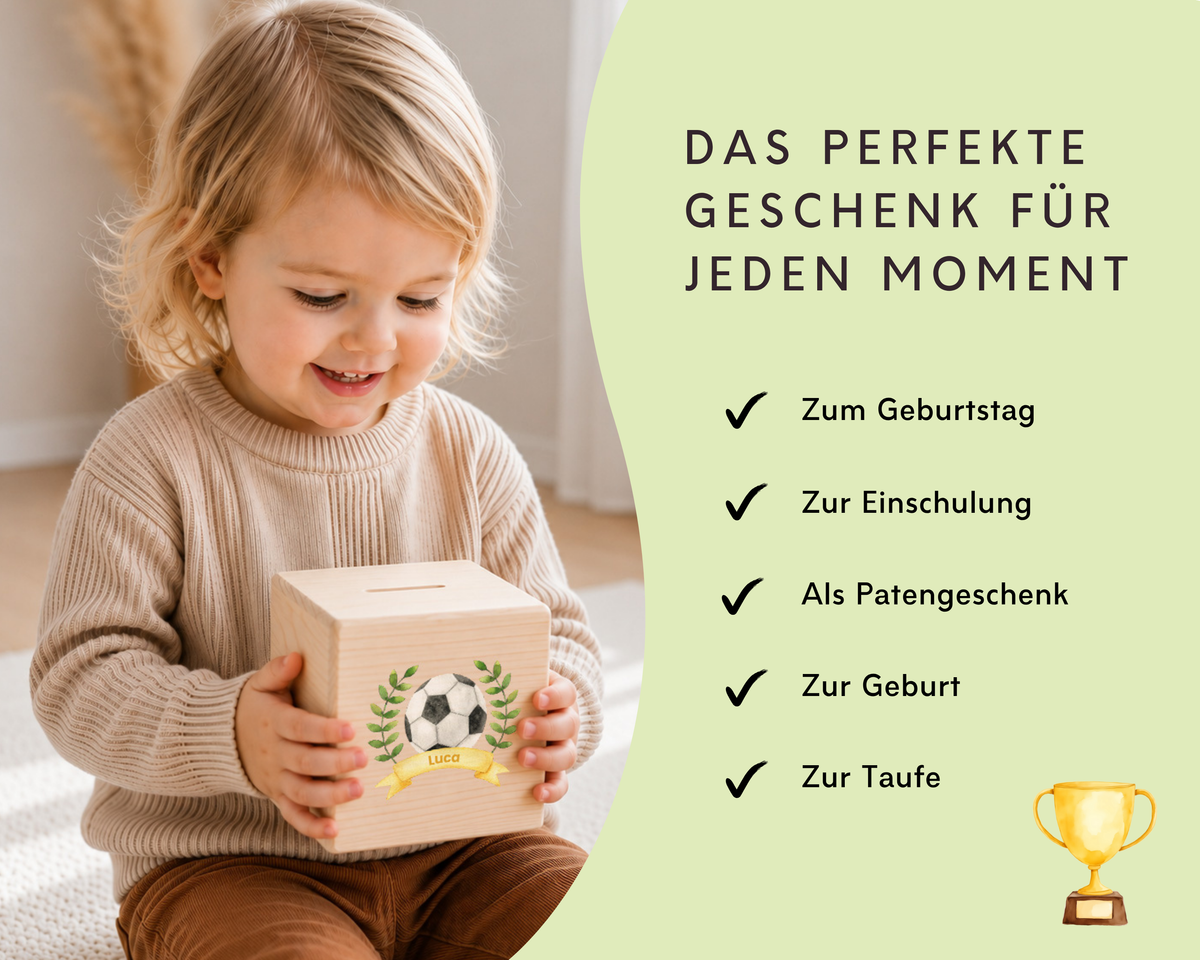 Das perfekte Geschenk zum Geburtstag, zur Einschulung, zur Geburt, Taufe oder als Patengeschenk