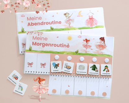 Routineplaner BALLERINA inkl. Symbolkarten
