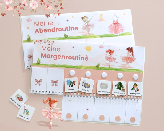 Routineplaner BALLERINA inkl. Symbolkarten