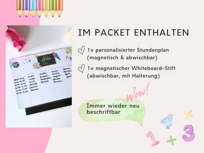 Stundenplan Magnet Schule