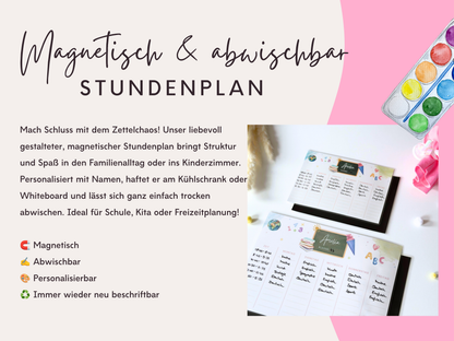Stundenplan Magnet Schule