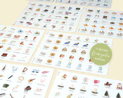 Grundschule Schule Tagesablauf Routinekarten