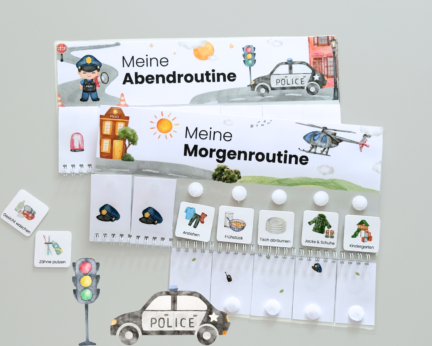 Routineplaner POLIZEI inkl. Symbolkarten