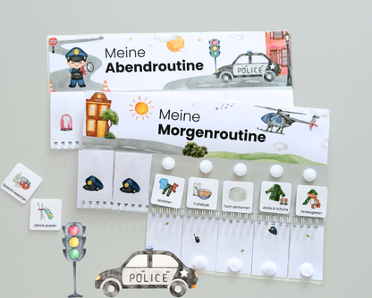 Routineplaner POLIZEI inkl. Symbolkarten