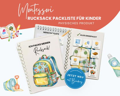 Packe mein Rucksack inkl. Karten