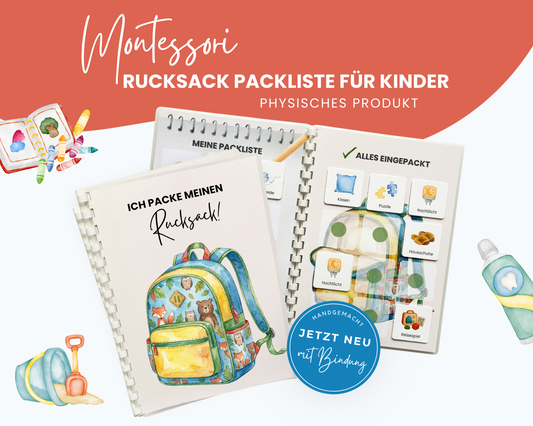 Packe mein Rucksack inkl. Karten