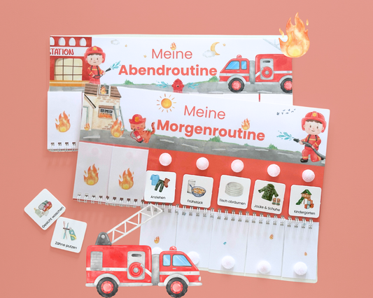 Routineplaner FEUERWEHR inkl. Symbolkarten