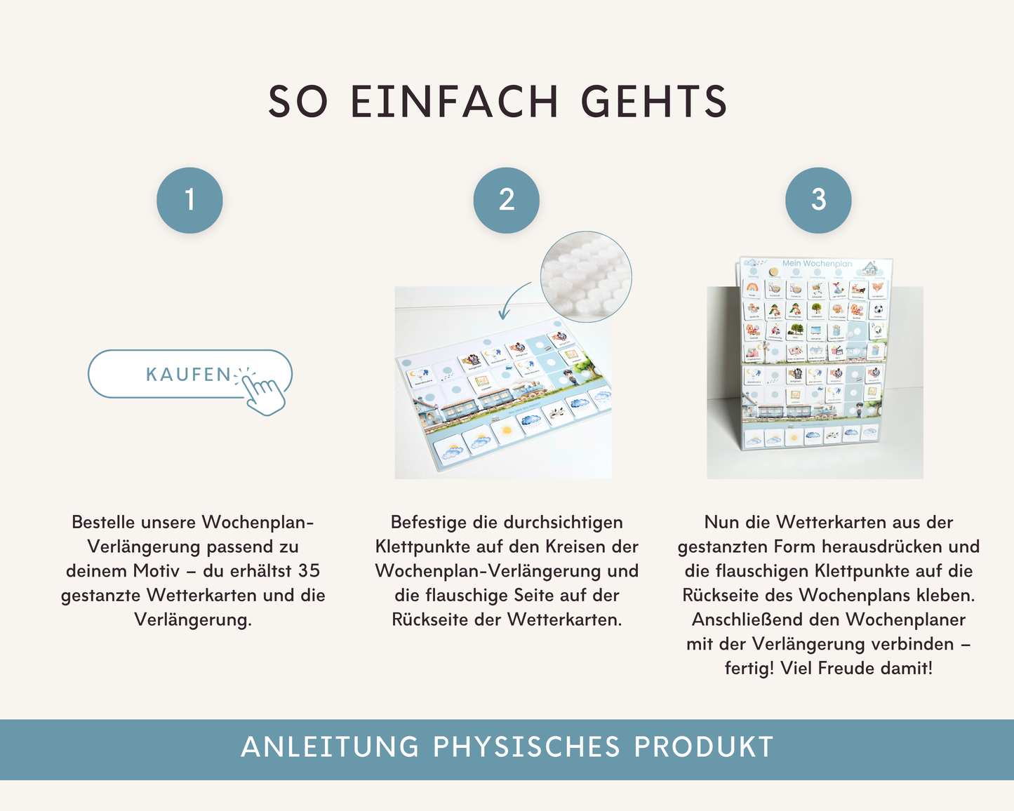 Wochenplaner Verlängerung ZUG