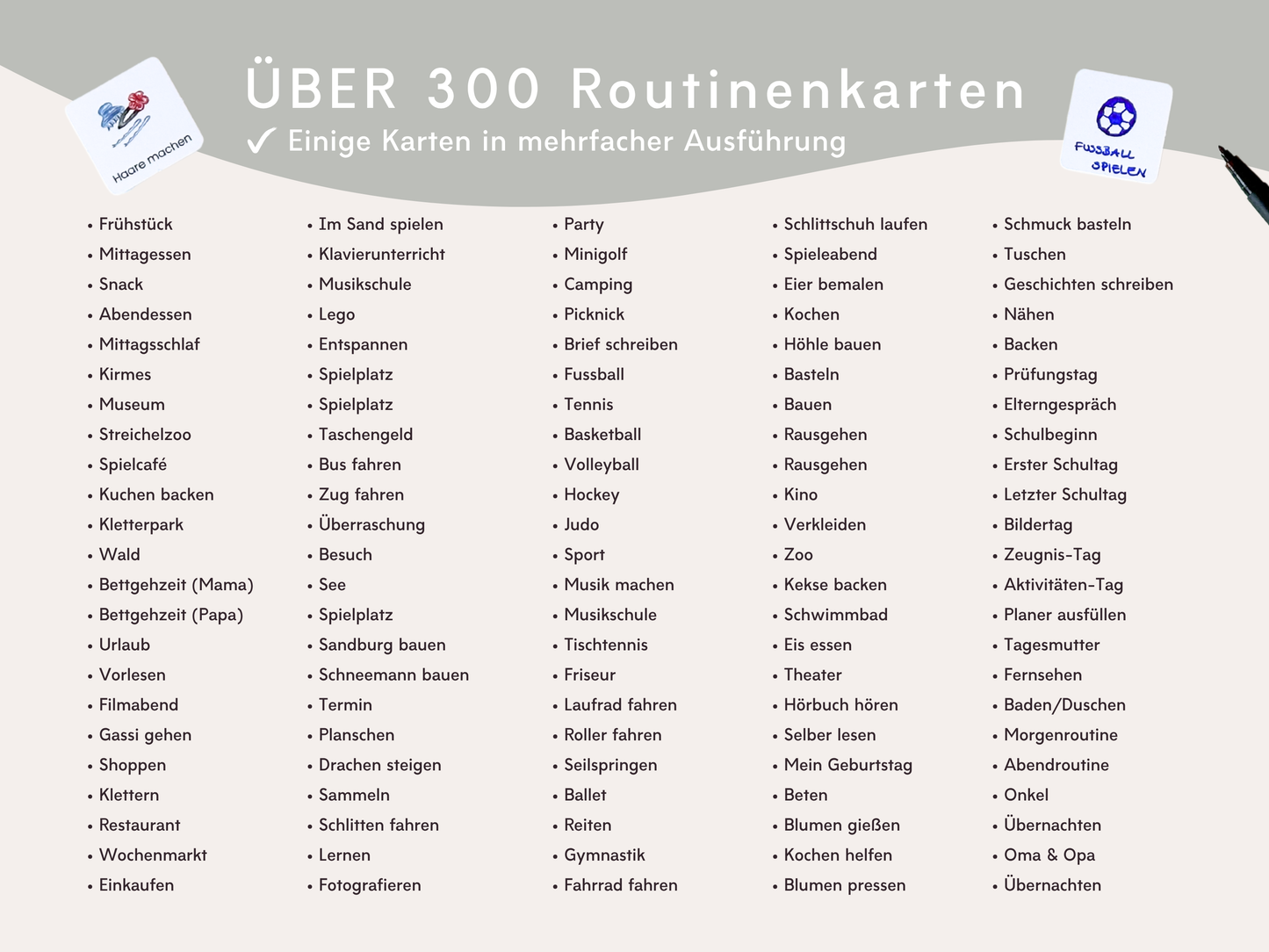 Wochenplaner inkl. Symbolkarten - Design POLIZEI - Personalisierbar