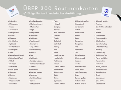 Wochenplaner inkl. Symbolkarten - Design POLIZEI - Personalisierbar