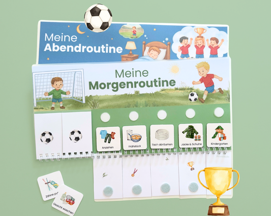 Routineplaner FUSSBALL inkl. Symbolkarten