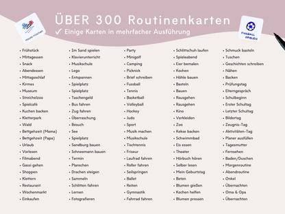 Wochenplaner EINHORN inkl. Symbolkarten