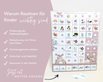 Wochenplaner Verlängerung EINHORN