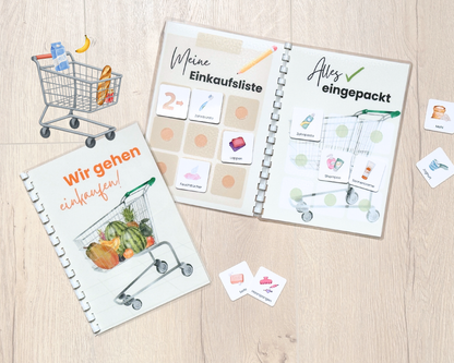 Einkaufsliste SUPERMARKT inkl. Symbolkarten