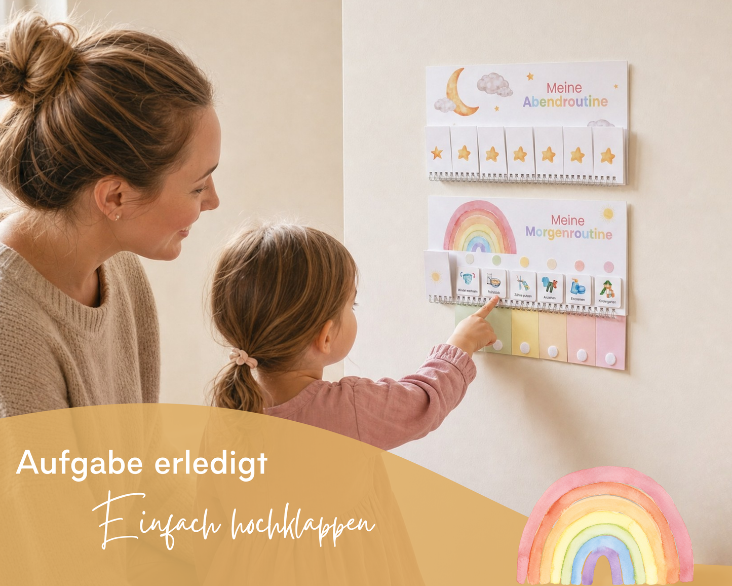 Routineplaner BAGGER inkl. Symbolkarten