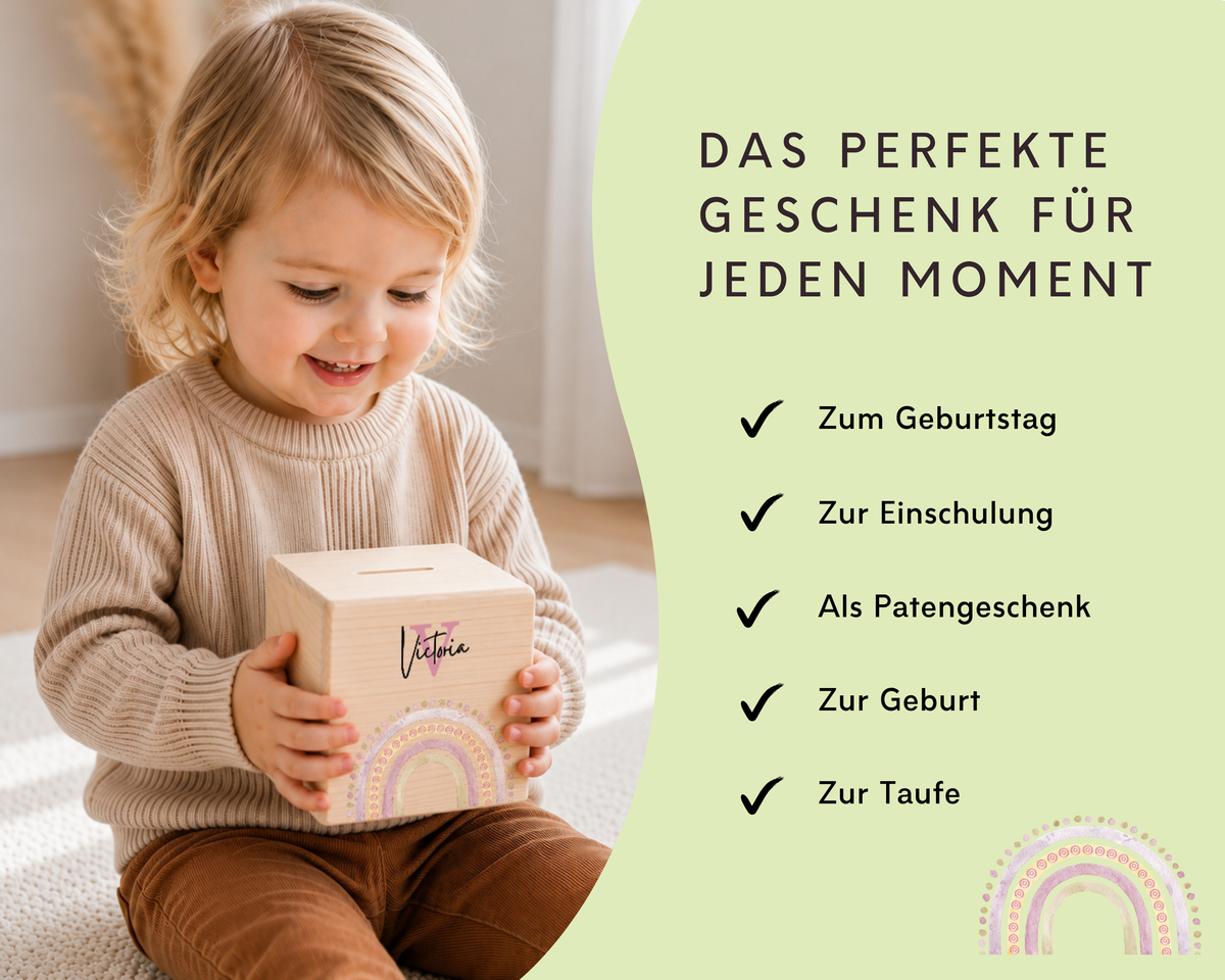Das perfekte Geschenk zum Geburtstag, zur Einschulung, zur Geburt, Taufe oder als Patengeschenk