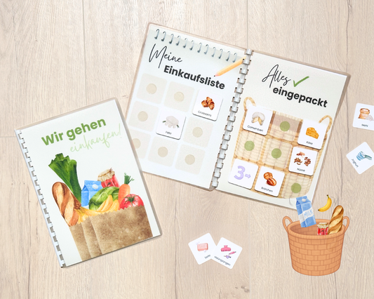 Einkaufsliste WOCHENMARKT inkl. Symbolkarten