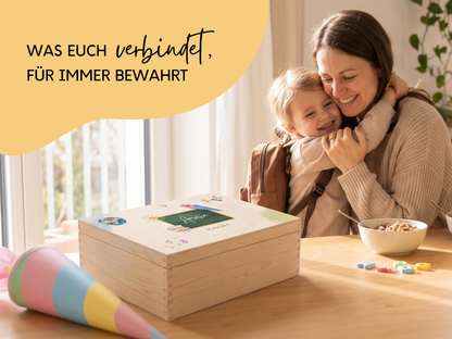 Erinnerungsbox personalisiert Erster Schultag Einschulung