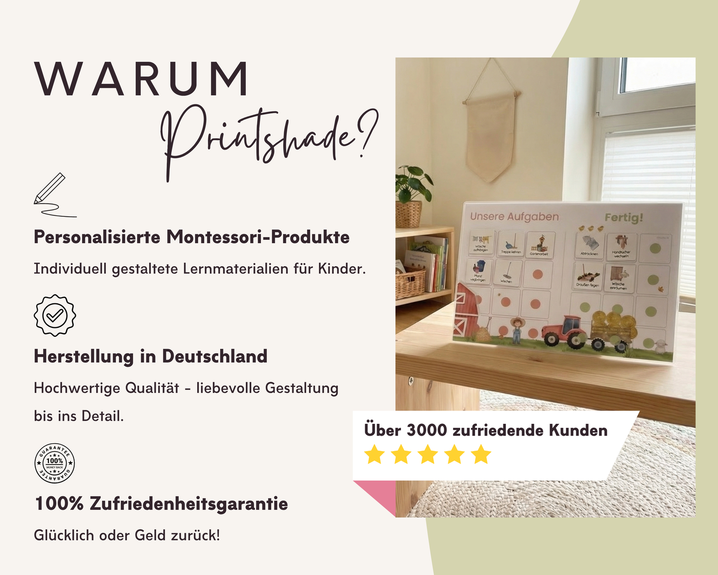 Haushaltsplan TRAKTOR inkl. Symbolkarten