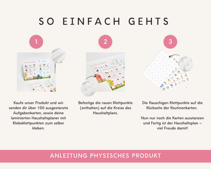 Haushaltsplan TRAKTOR inkl. Symbolkarten