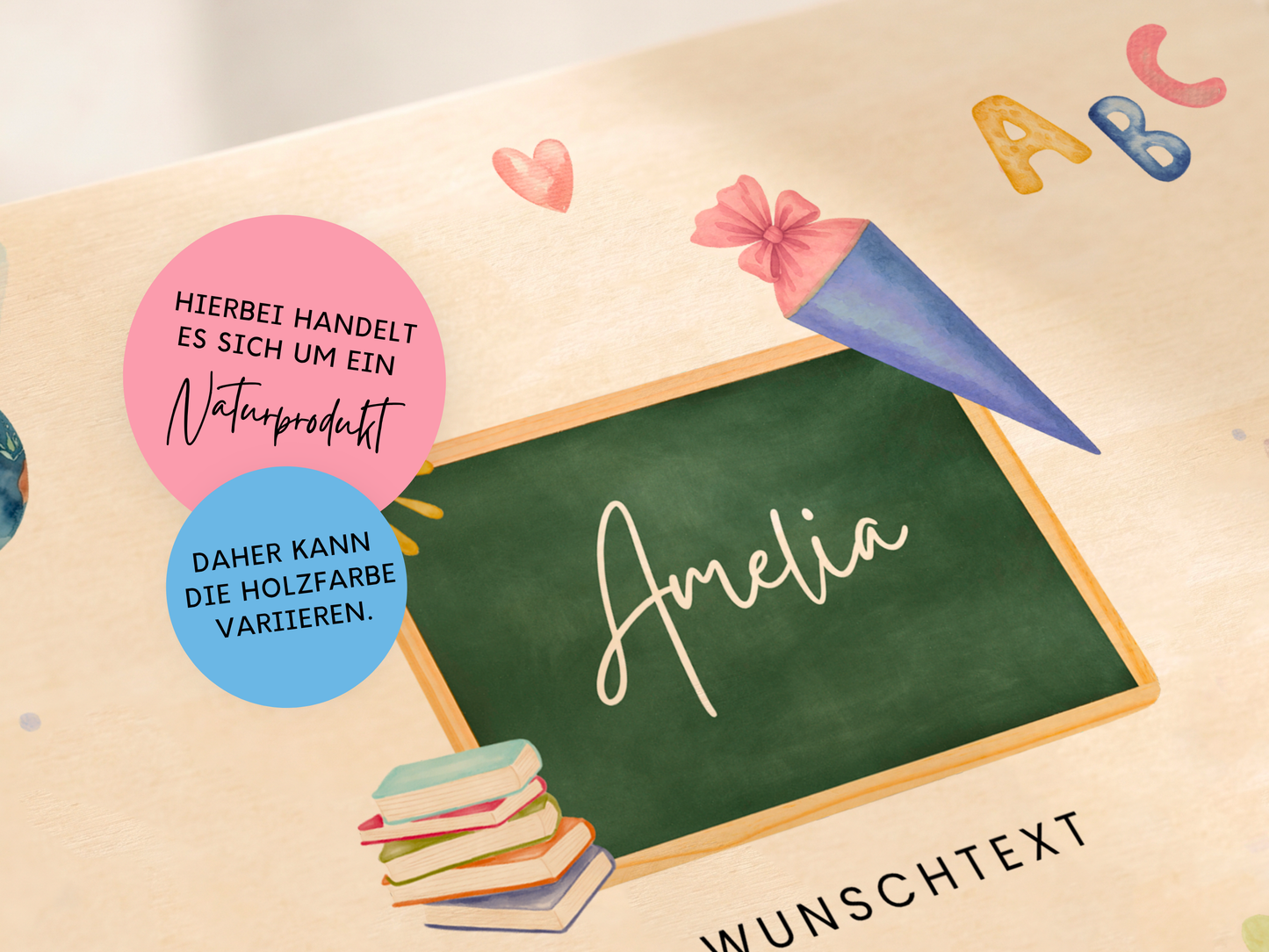Erinnerungsbox personalisiert Erster Schultag Einschulung