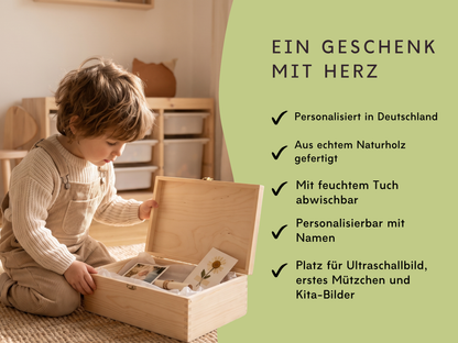 Erinnerungsbox personalisiert Erster Schultag Einschulung