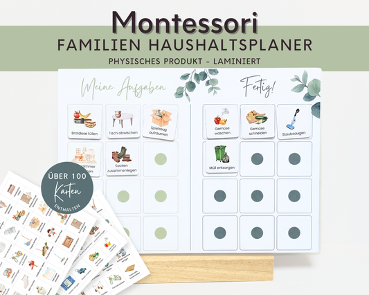 Haushaltsplan EUKALYPTUS inkl. Symbolkarten