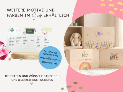 Erinnerungsbox personalisiert Erster Schultag Einschulung