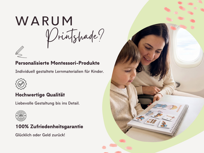 Montessori Berufe Sortierspiel Lernspiel