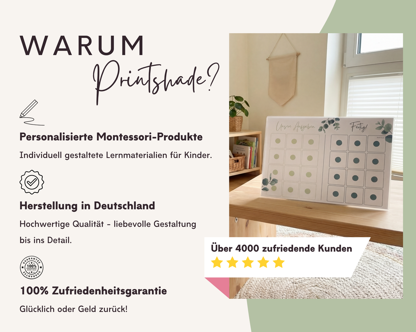 Haushaltsplan EUKALYPTUS inkl. Symbolkarten