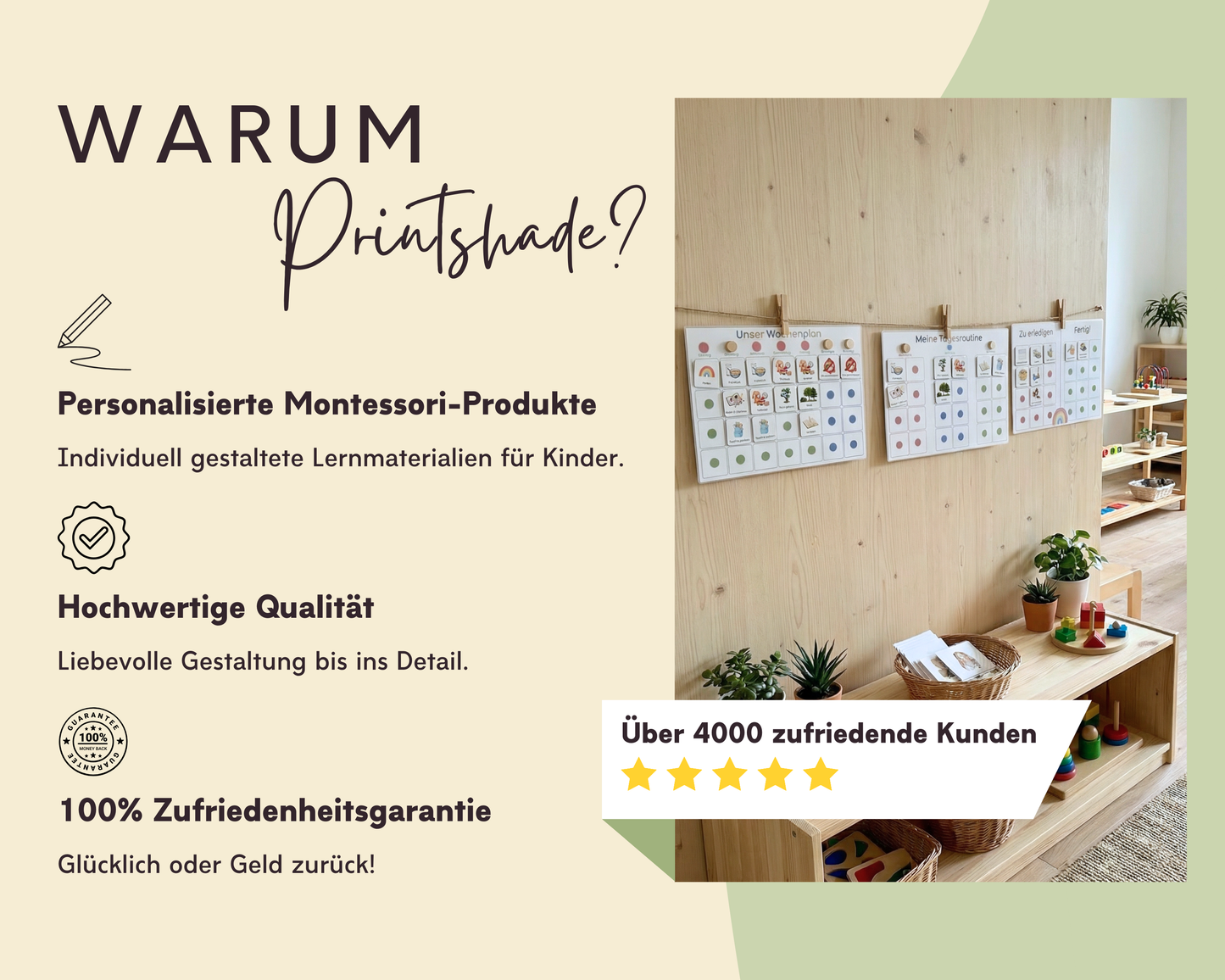 Kindergarten Kita Tagesplan inkl. Routinenkarten