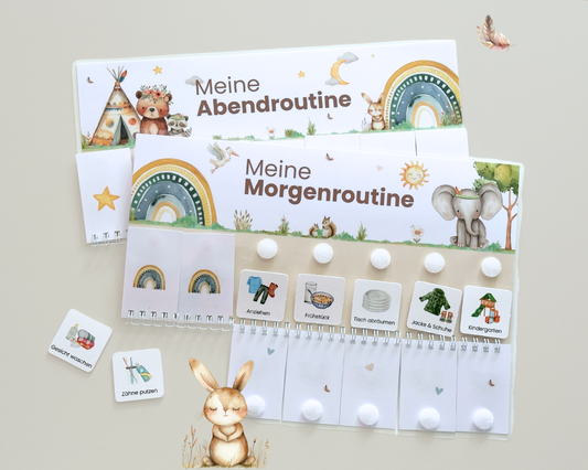 Routineplaner BOHO inkl. Symbolkarten