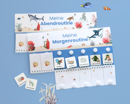 Routineplaner MEER inkl. Symbolkarten