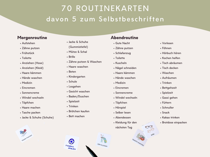 Routineplaner SAFARI inkl. Symbolkarten