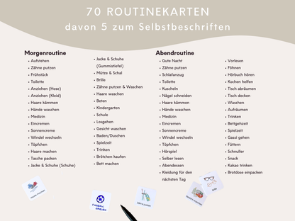Routineplaner OTTER inkl. Symbolkarten