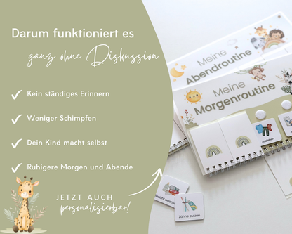 Routineplaner SAFARI inkl. Symbolkarten