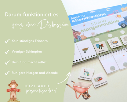 Routineplaner TRAKTOR inkl. Symbolkarten