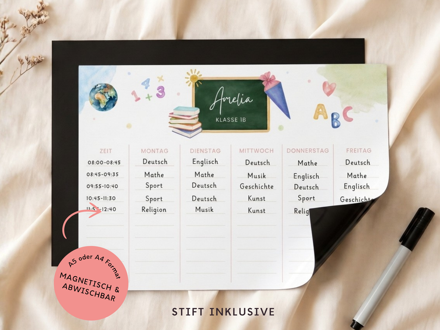 Stundenplan Magnet SCHULE