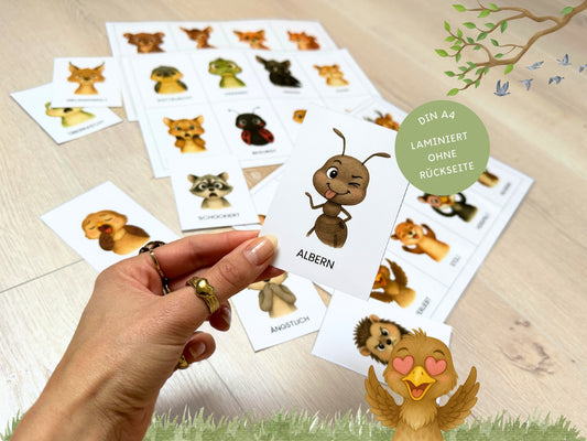 Emotionskarten WALDTIERE