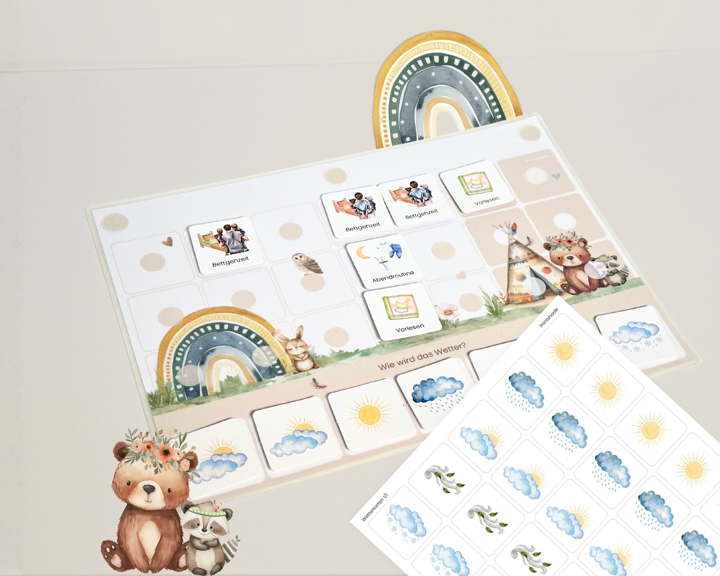 Wochenplan Verlängerung BOHO 