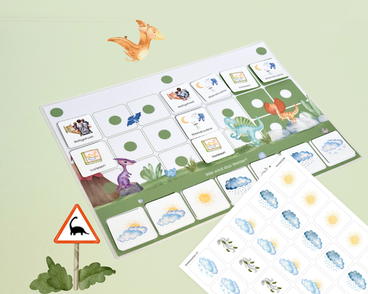 Wochenplan Verlängerung DINOSAURIER 