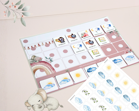 Wochenplan Verlängerung ROSA ELEFANT 