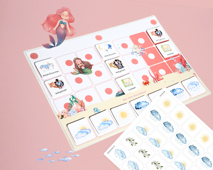 Wochenplan Verlängerung MEERJUNGFRAU ROT 