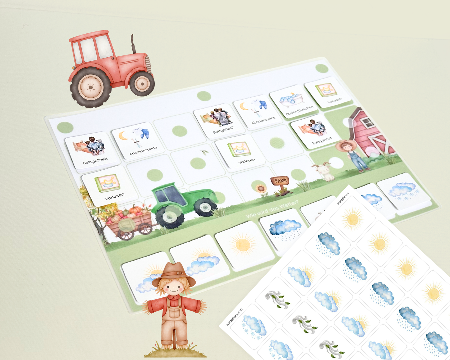 Wochenplan Verlängerung TRAKTOR 